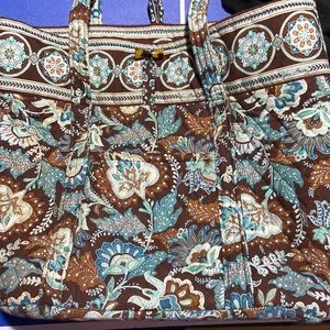 Paisley Vera Bradley tote bag